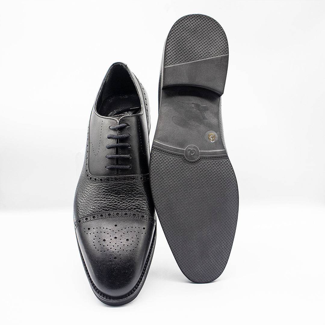 Zerga Kandahar Leather Shoe Black