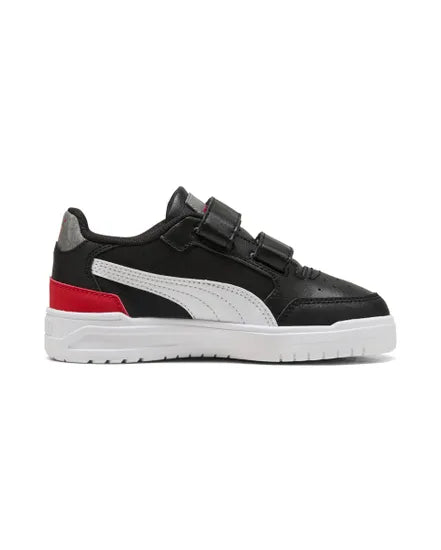 Puma Shuffle Downtown Lo Mid 90S V PS Shoes In Black