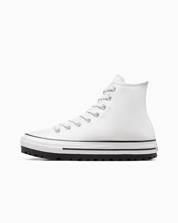 Converse Unisex Chuck Taylor All Star City Trek Canvas Shoes In White & Black