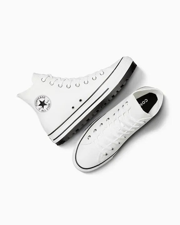 Converse Unisex Chuck Taylor All Star City Trek Canvas Shoes In White & Black