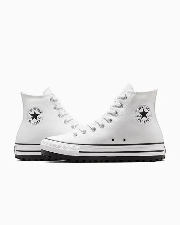 Converse Unisex Chuck Taylor All Star City Trek Canvas Shoes In White & Black