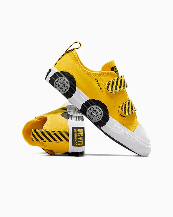Converse Kids Ctas Construction Yellow Easy-On Shoes