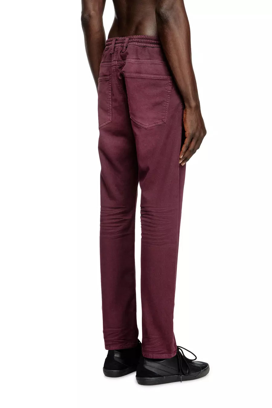 Diesel Mens Maroon D-Krooley-B Sweat Joggjean