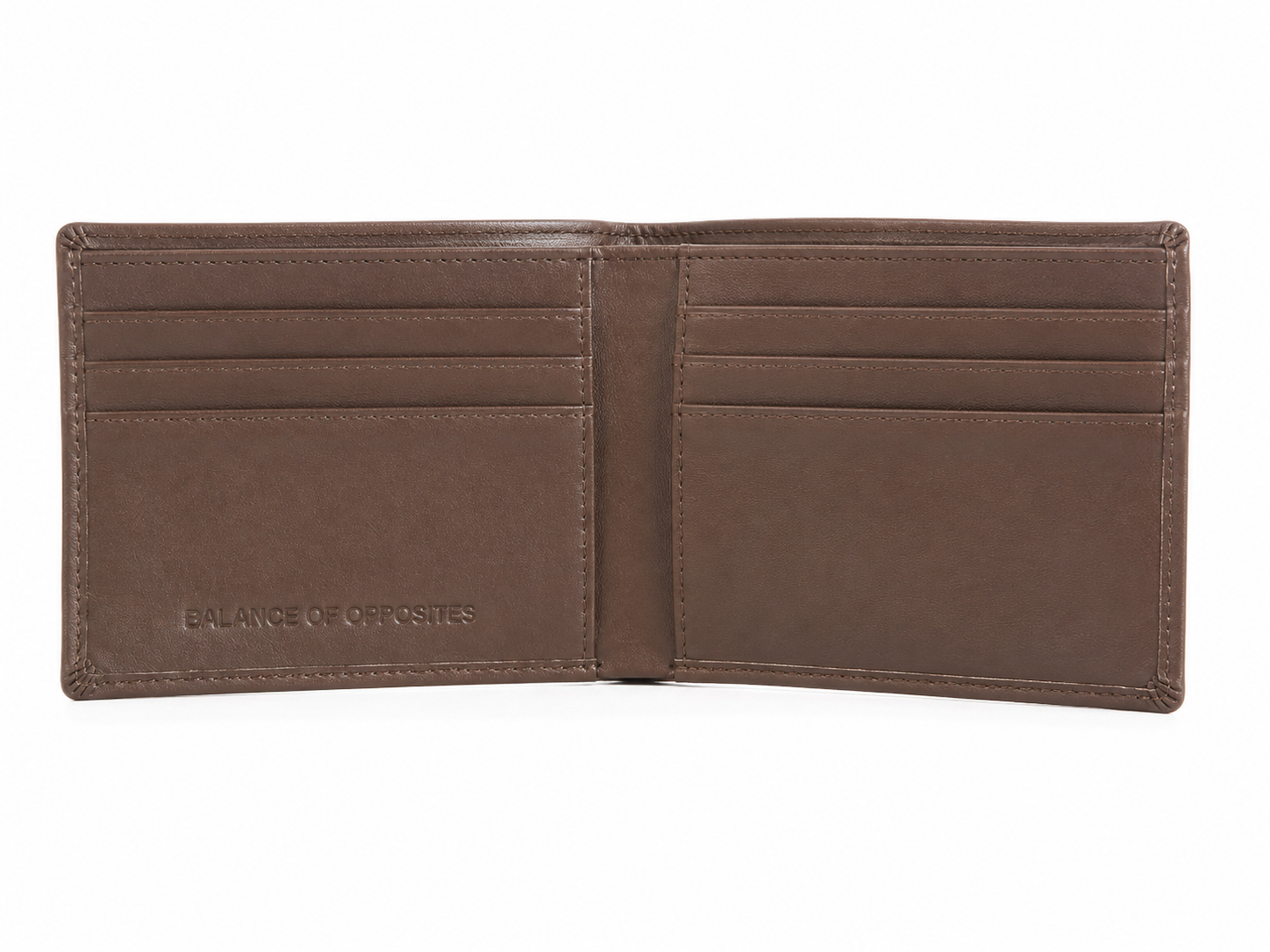 RVCA Mens Cedar Bifold Wallet In Brown