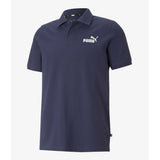 Puma Mens Essential Pique Polo Golfers In Peacoat