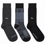 Harmont & Blaine Cashmere Cotton 3-Pack Sock In Multi