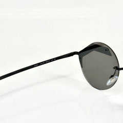 Bvlgari Silver Mirror  Sunglasses For Men In Black