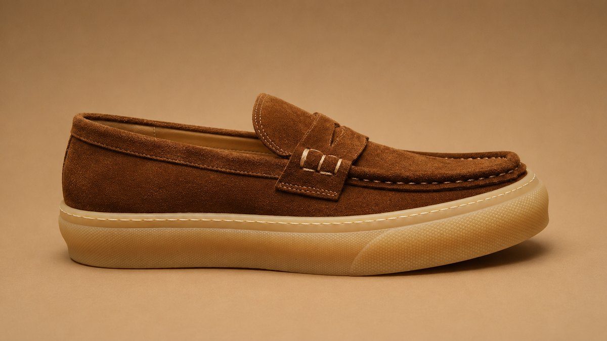 Zerga Mens Gerado Shoes In Brown