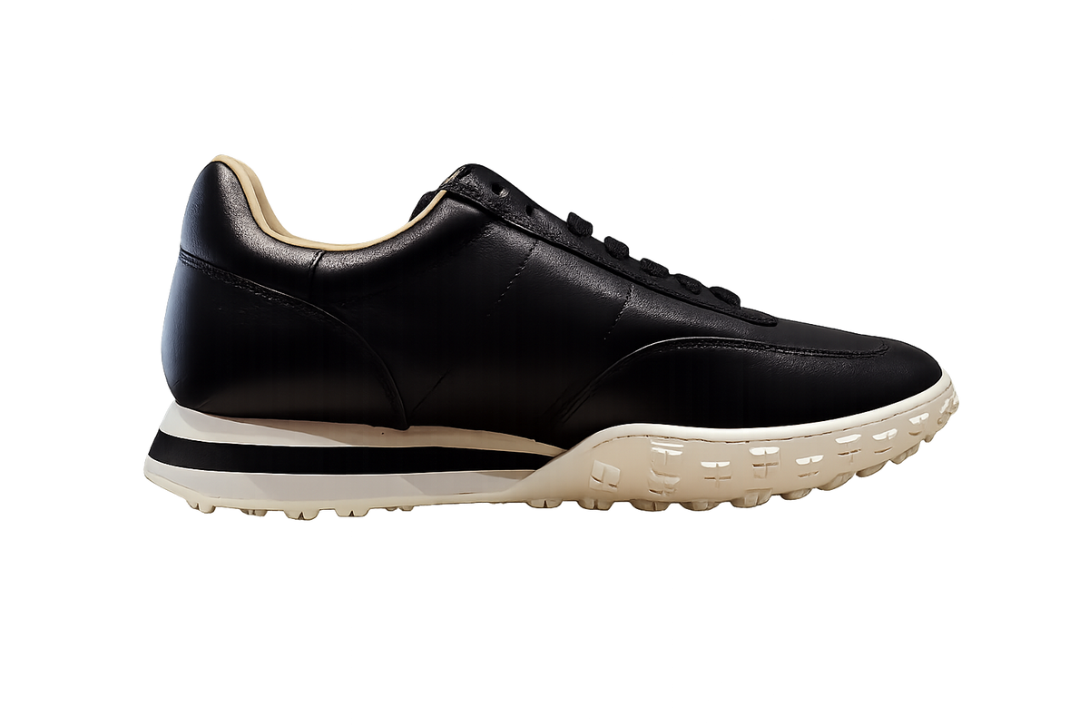 Zerga Mens Russo Shoes In Black