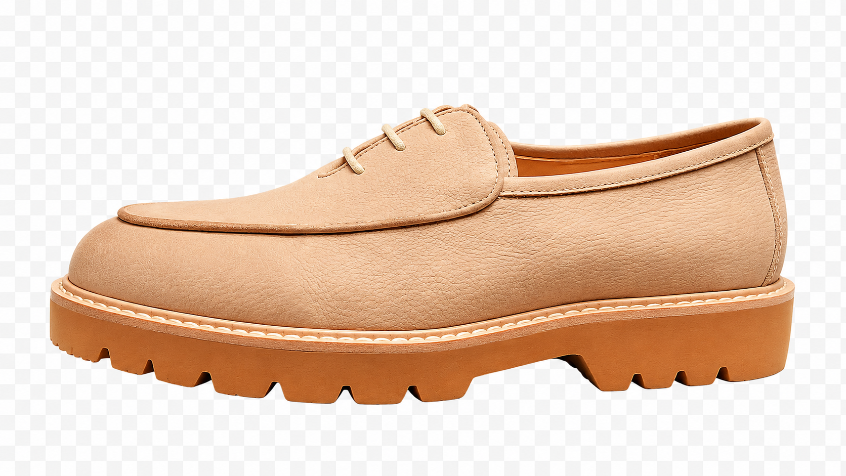 Zerga Mens Pienza Shoes In Khaki