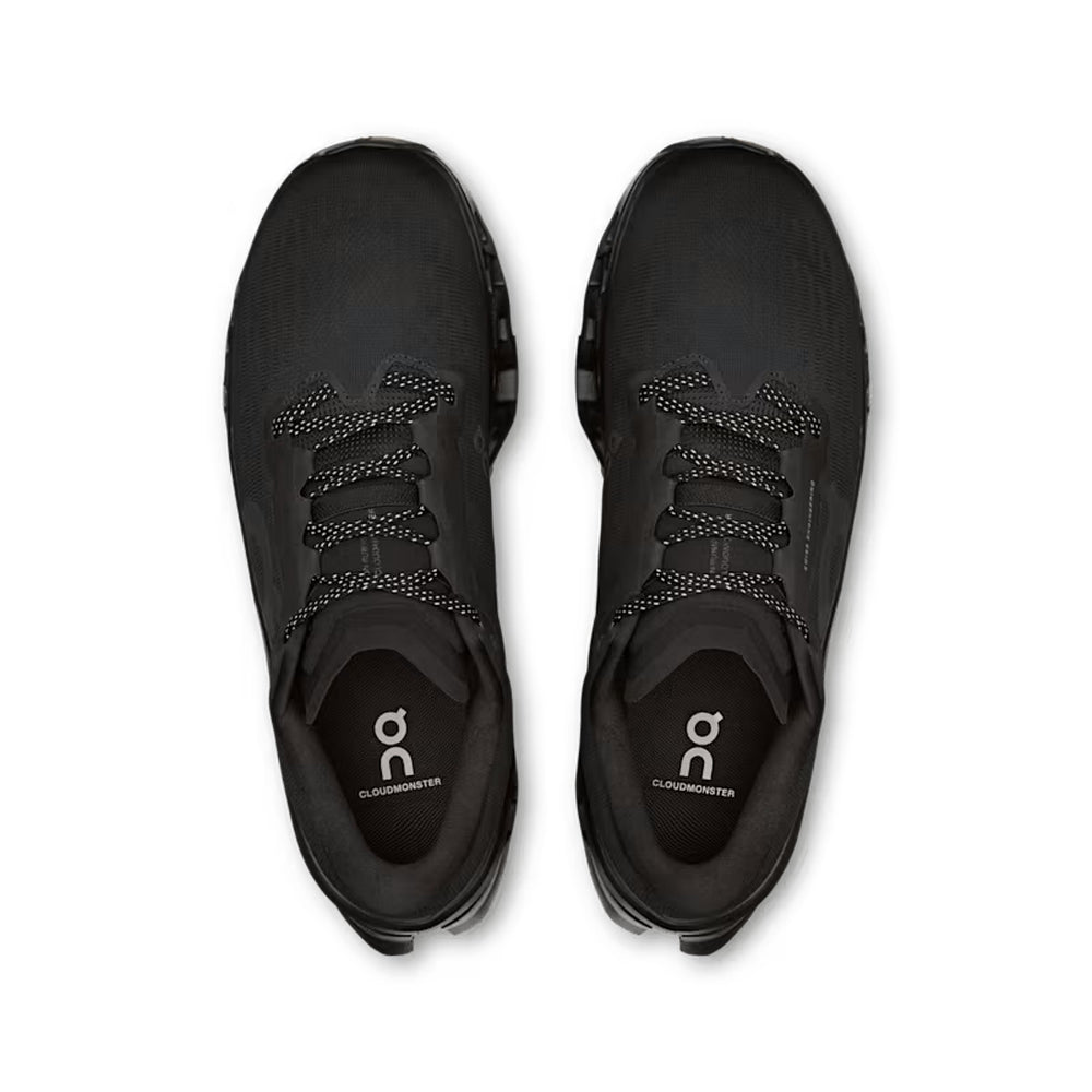 On Mens Cloudmonster 3.0 Shoes In Black