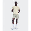 On Mens Performance Short Sleeves T-Shirt In Hare/Brume