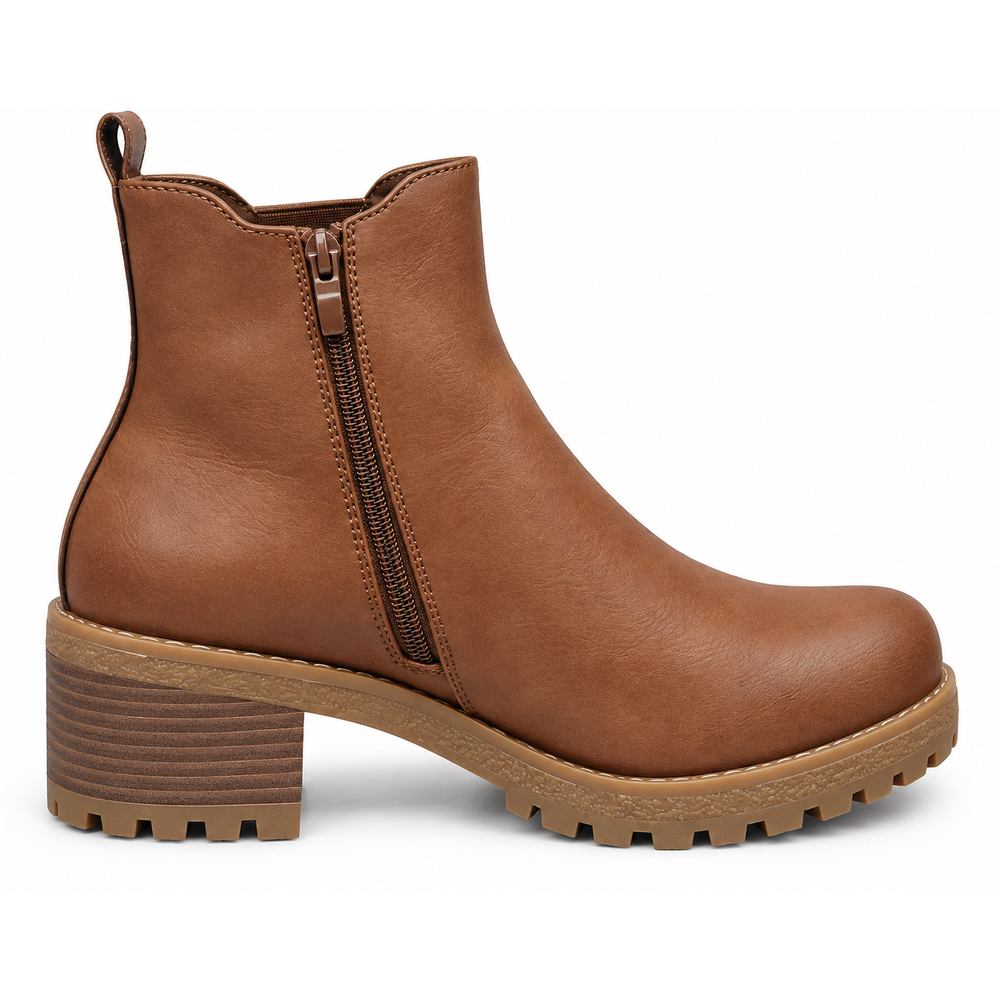 Savoy Womens LWOARZU Boots In Camel