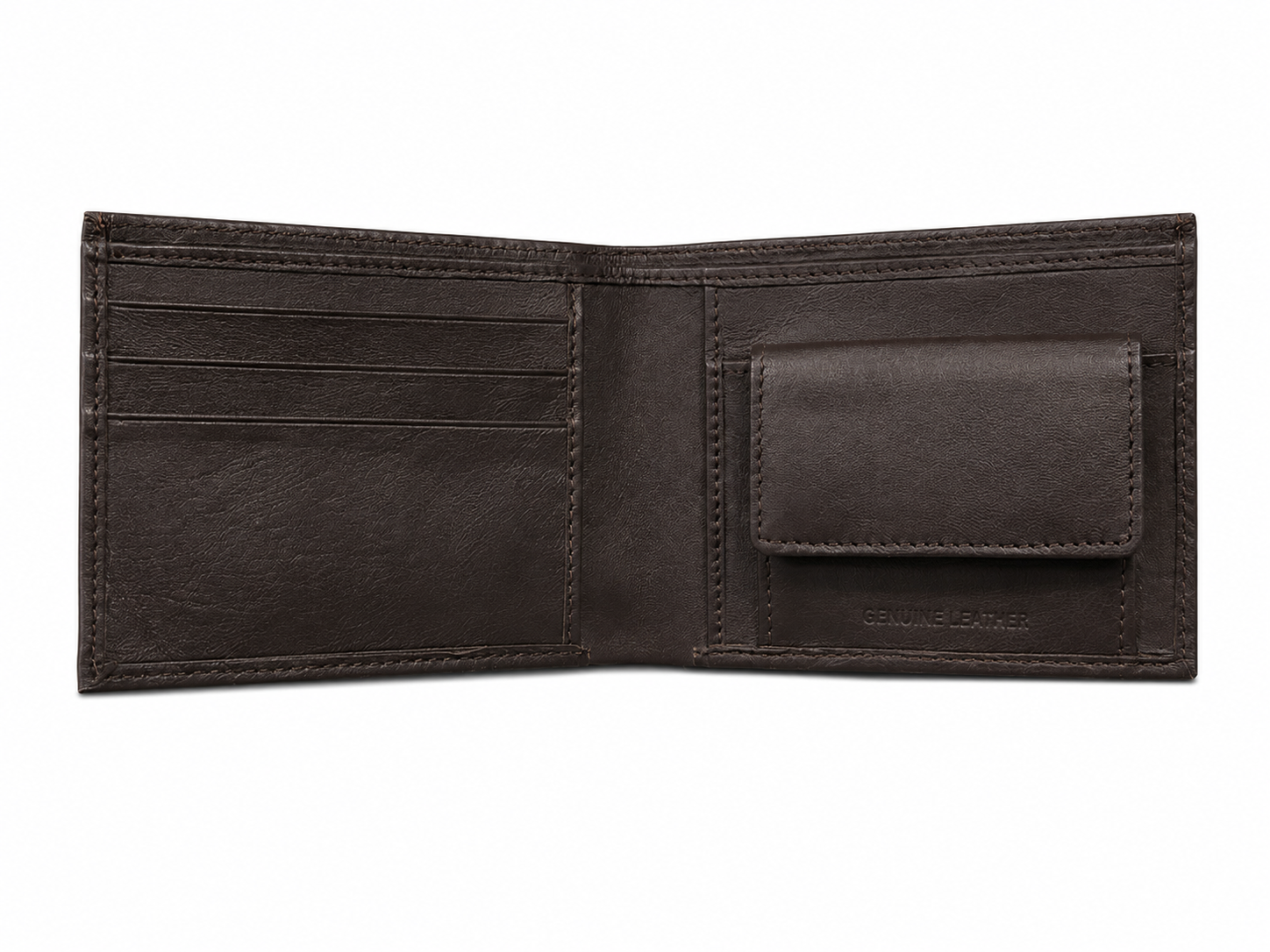 Voyager Mens Hunter  Billfold Wallet In Brown