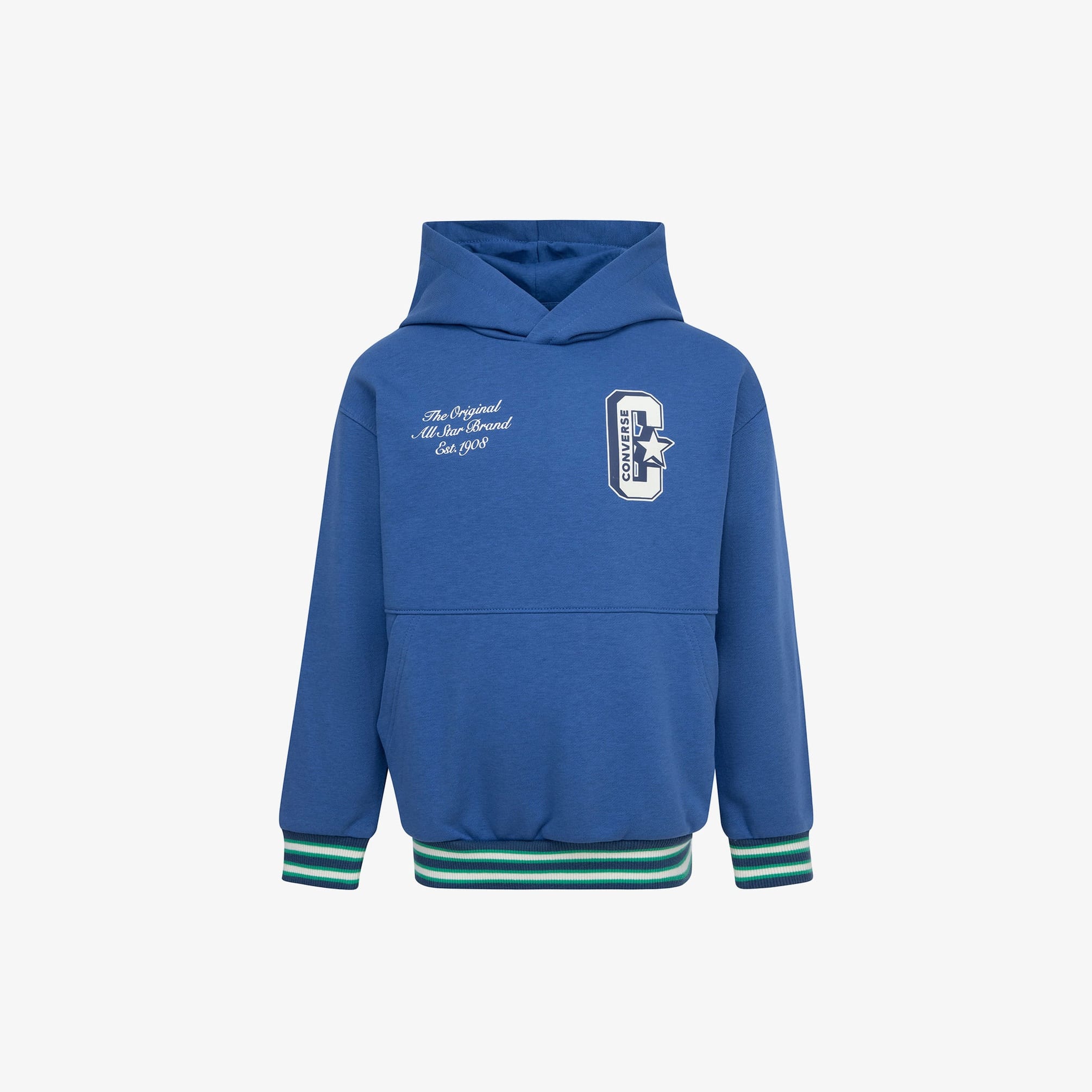 Converse Boys Retro Varsity Hoodie in Blue