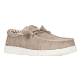 Hey Dude Mens Wally Stretch Mesh Shoes In Brown