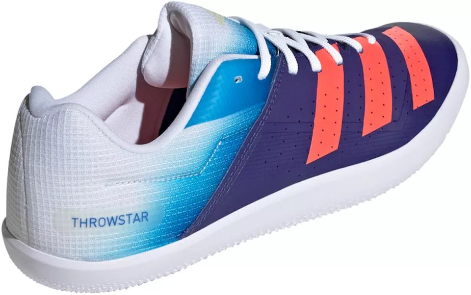 Adidas Unisex Throwstar Shoes In Legacy Indigo/Turbo/Blue Rush