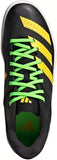 Adidas Unisex Throwstar Running Shoes In Core Black/Beam Yellow/Spark Green