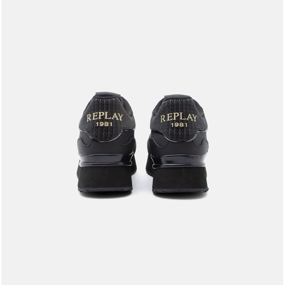 Replay Mens Penny Vision Shoes In Black