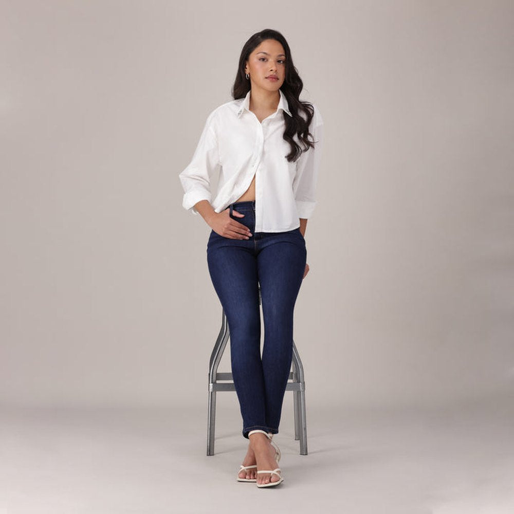 Levis 720 High-Rise Super Skinny Jeans In Denim