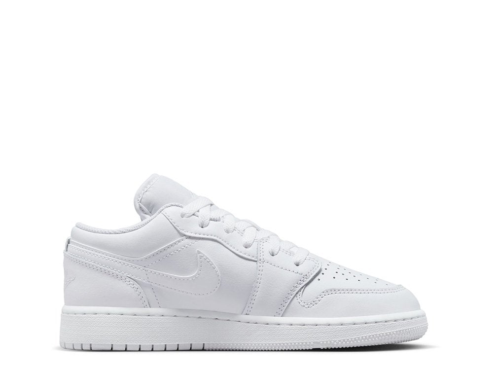 Nike Unisex Adults Air Jordan 1 Low Sneakers In White