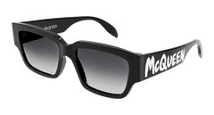 Alexander Mcqueen Sunglass Man Black Grey AM0329S-001