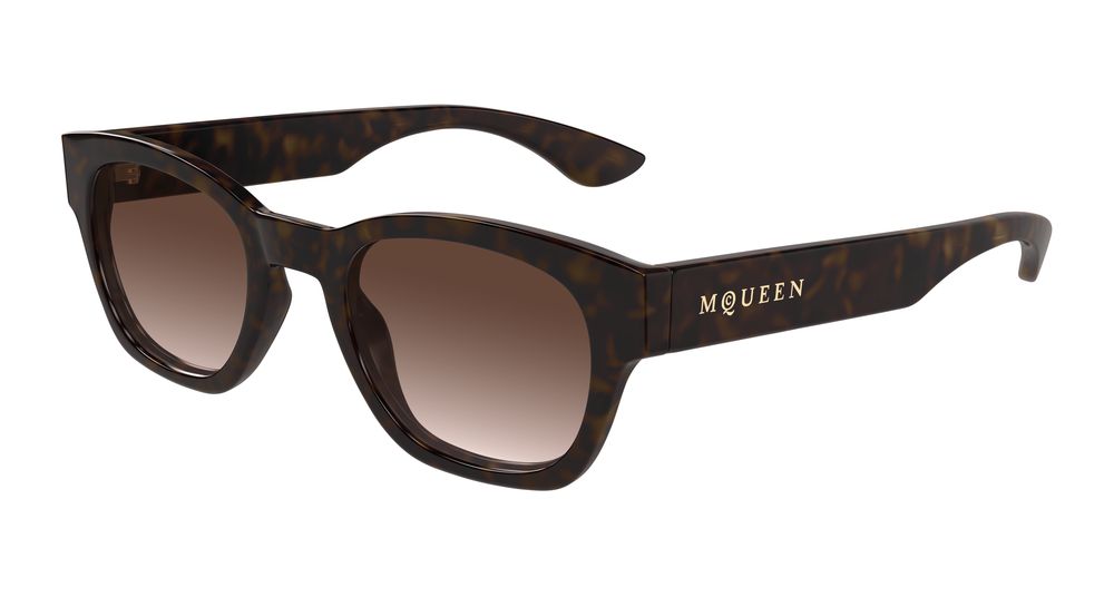 Alexander Mcqueen Sunglasses Mens In Havana Brown AM0530S-002