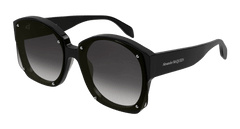 Alexander Mcqueen Sunglass Woman Black Grey AM0334S-001