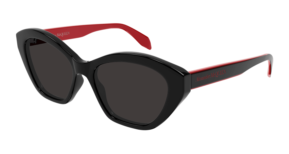 Alexander Mcqueen Sunglass Woman Black Grey AM0355S-003