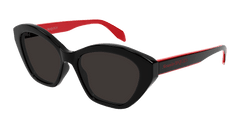 Alexander Mcqueen Sunglass Woman Black Grey AM0355S-003