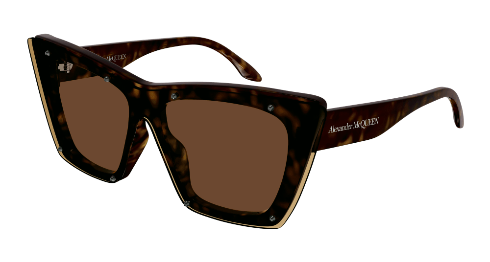 Alexander Mcqueen Sunglass Woman Havana Brown AM0361S-002