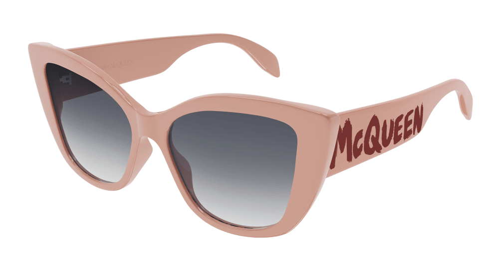 Alexander Mcqueen Sunglass Woman Pink Grey AM0347S-003