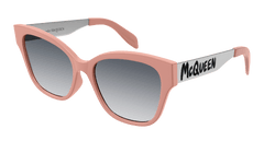 Alexander Mcqueen Sunglass Woman Pink Silver Grey AM0353S-002