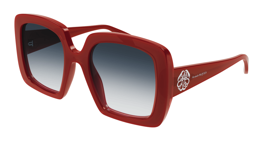 Alexander Mcqueen Sunglass Woman Red Blue AM0378S-003