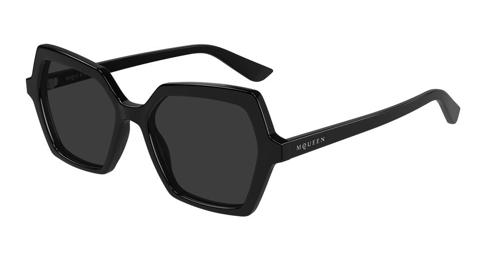 Alexander Mcqueen Sunglasses Womens In Black Grey AM0537S-001