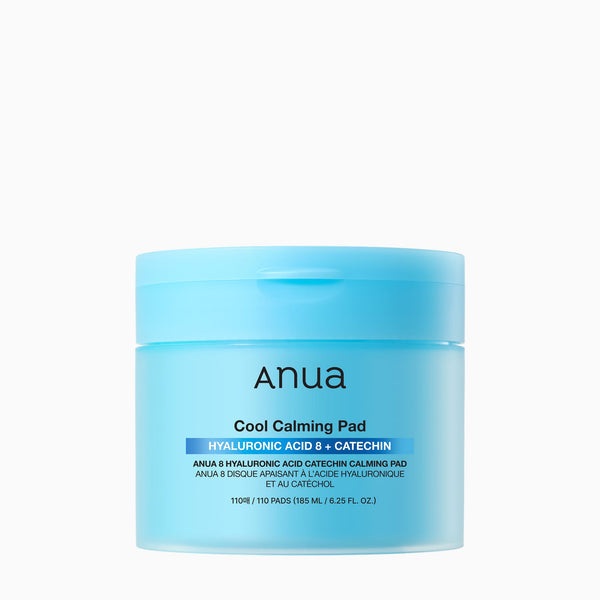 Anua 8 hyaluronic Acid Catechin Calming Pads