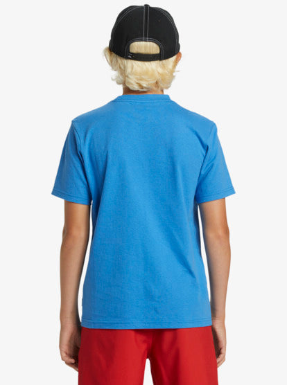 Quiksilver Boys Liquid T-Shirt In Blue