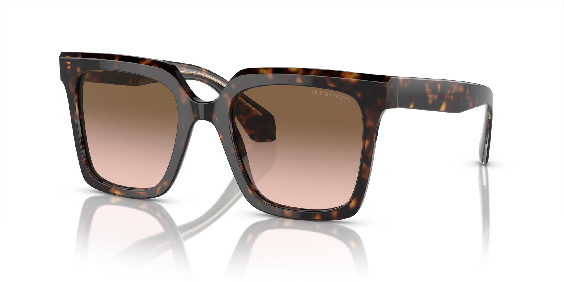 Giorgio Armani Womens Sunglasses In Dark Brown