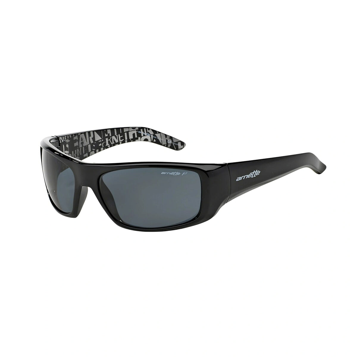 Arnette Mens Hot Shot Sunglasses In Shiny Black