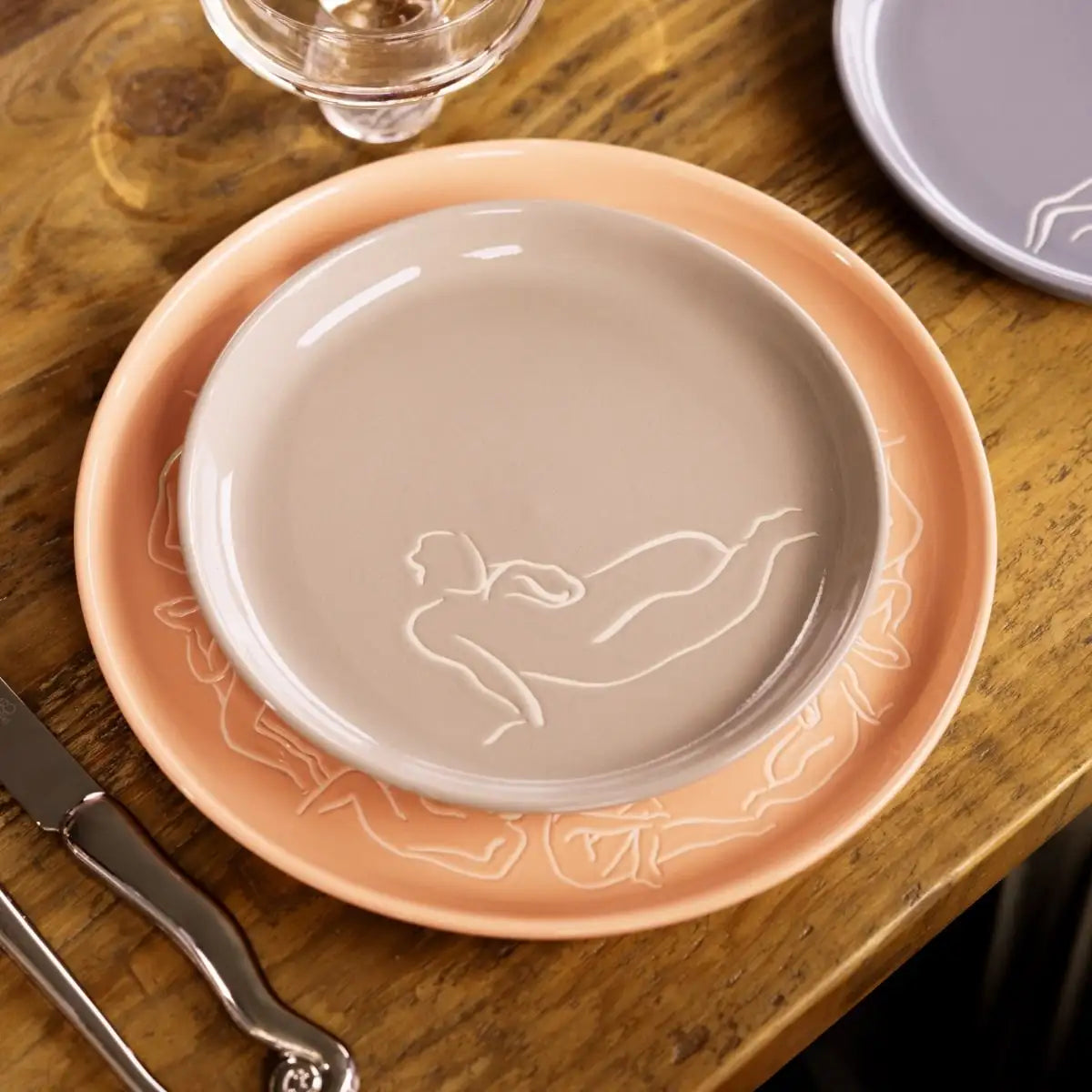 Carrol Boyes Side Plate Set Of 4 Luxe Loungers Assorted