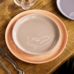 Carrol Boyes Side Plate Set Of 4 Luxe Loungers Assorted