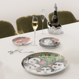 Side Plate Set Of 2-Rosy