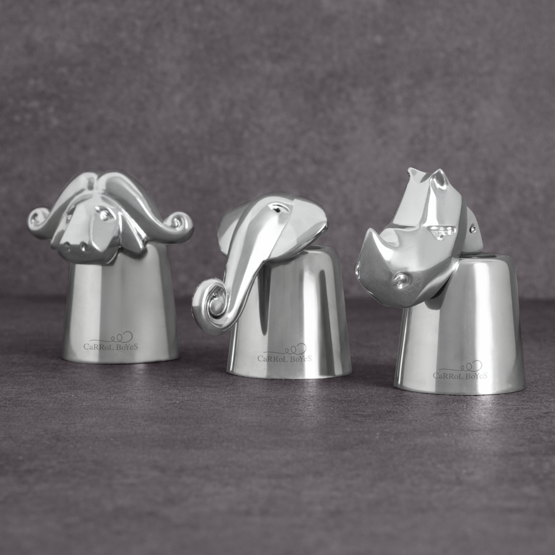 Carrol Boyes Bottle Stopper Rhino