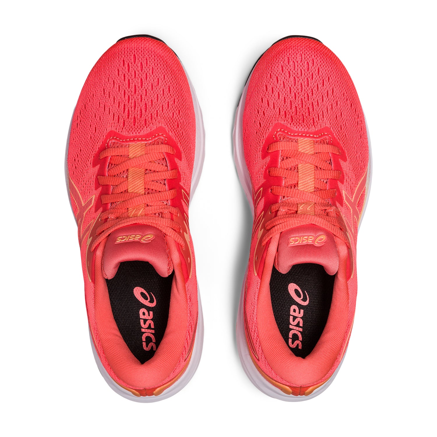 Asics Womens Gt 1000 11 Shoes In Blazing Coral/Papaya