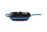 Le Creuset Signature Square Skillet Grill 26Cm Azure Blue