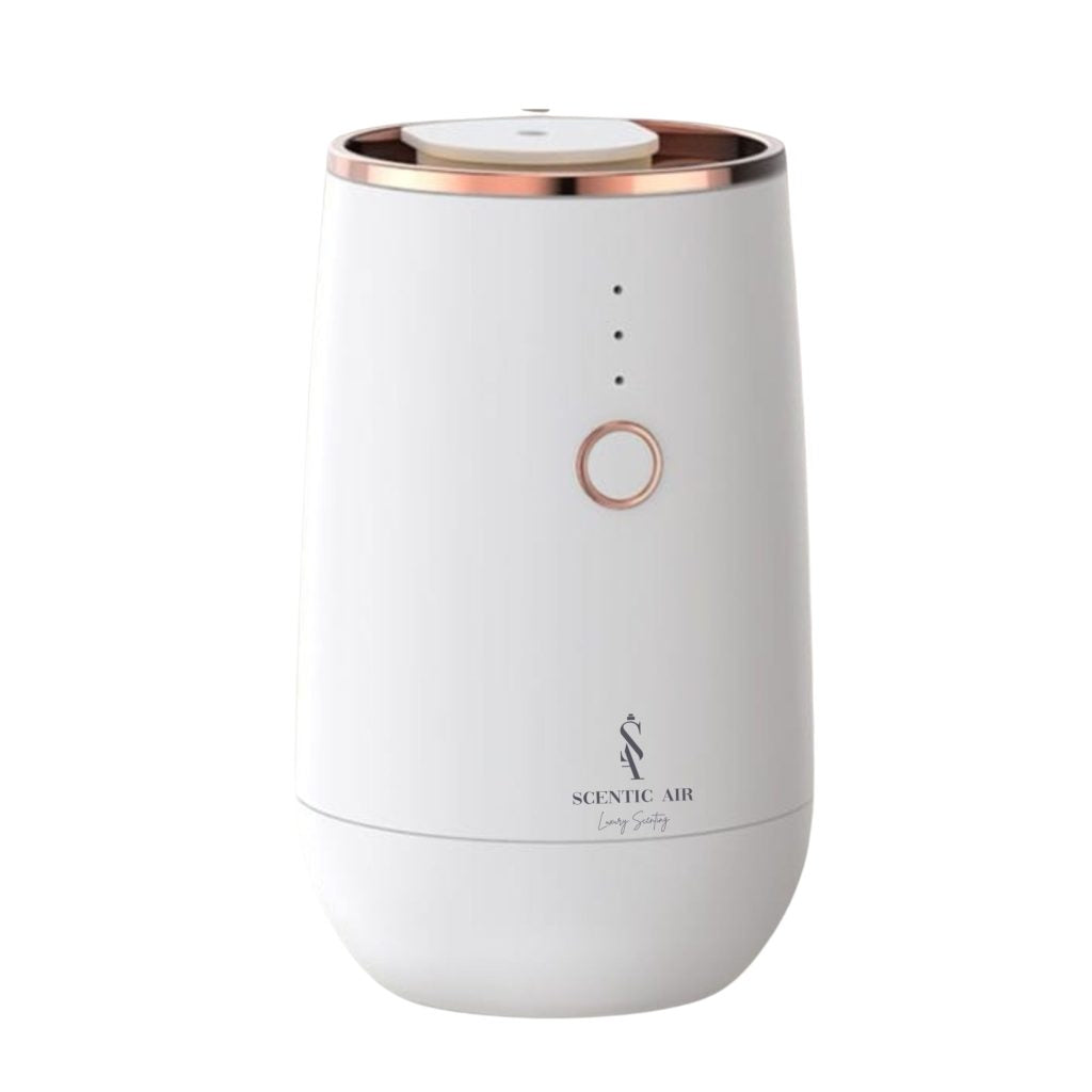 Scentic Air Azore Scent Diffuser In White & Rose Gold