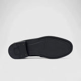 Florsheim Mens Berkley Flex Bit Leather Shoes In Black