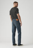 Levis Mens Athletic Taper Lost In Time Jeans In Navy