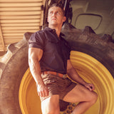 Bboerboel Mens Dkw Shorts In Bark