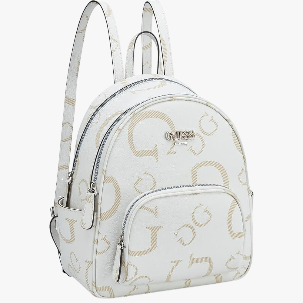 Guess Womens Ryerson Backpack In White